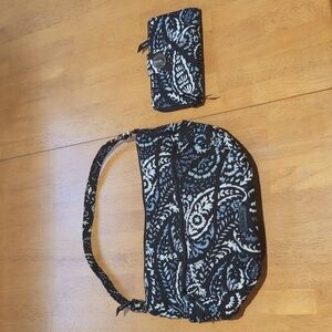 Vera Bradley Purse & Matching Wallet